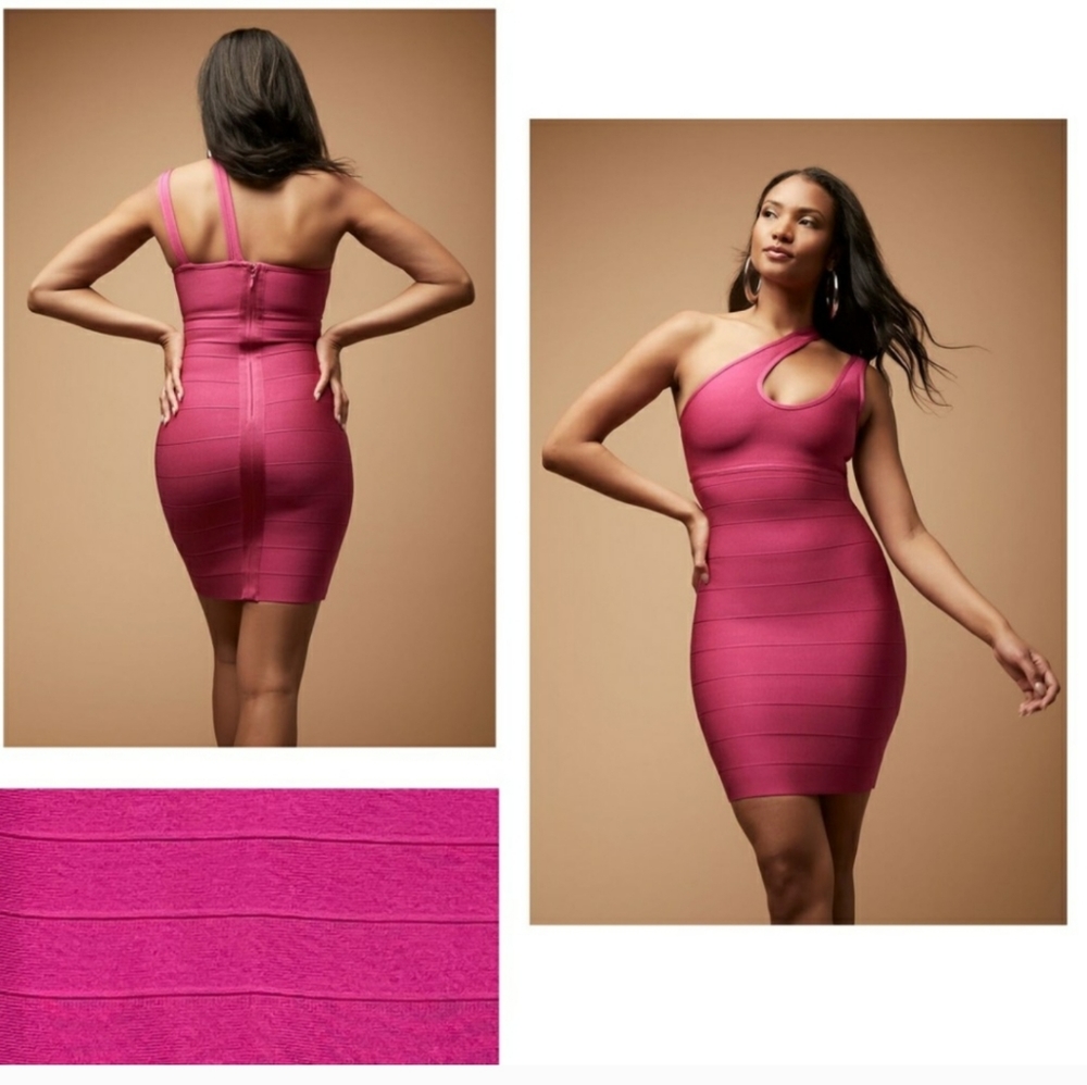 Herve Leger X F21 Bandage Dress Pink Medium nwt